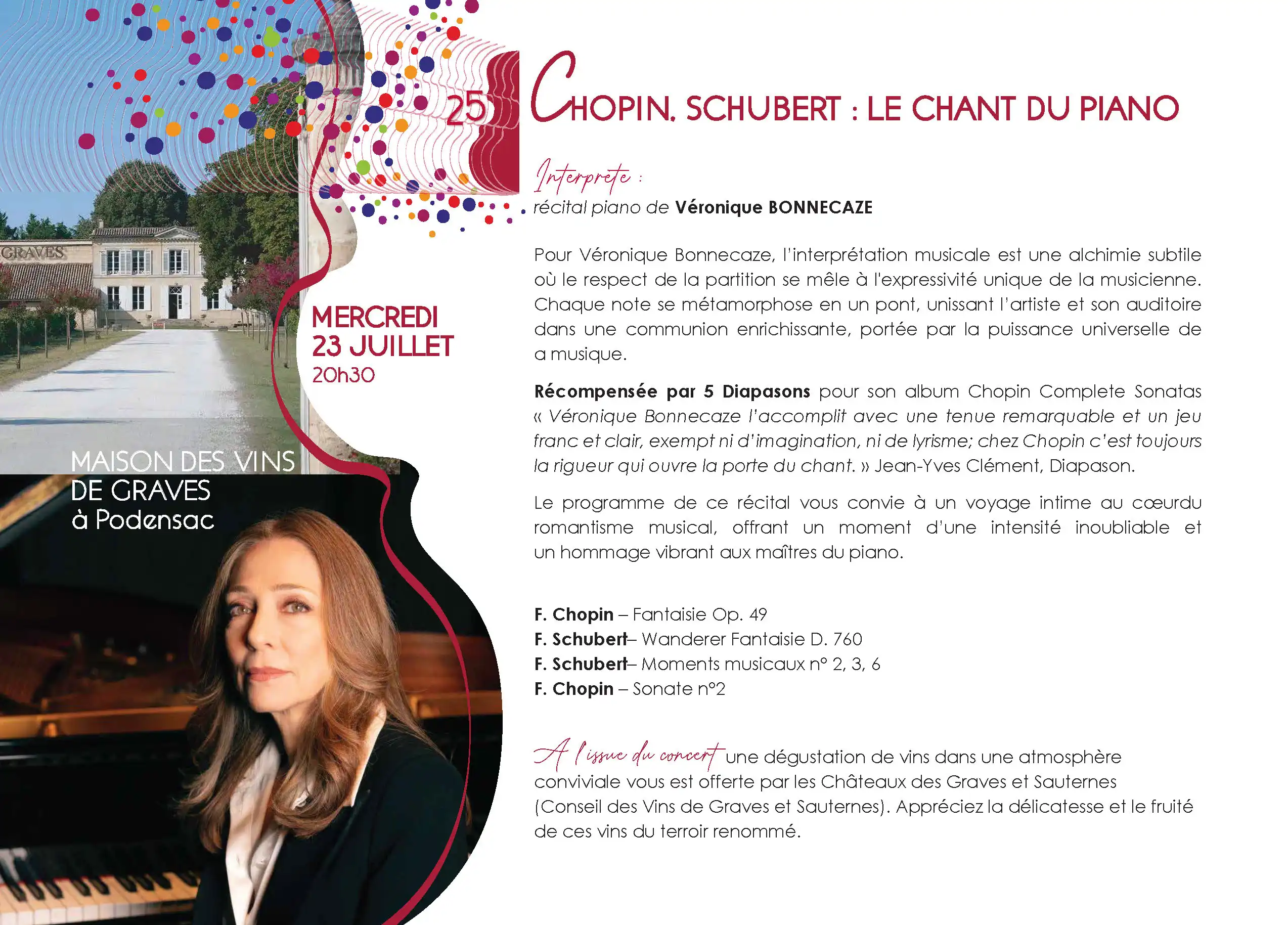 Programme  RMIG 2025 Maison des Vins de Graves